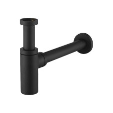 Сифон під донний клапан ITAL ITF 6009-7 з гайкою, 1 1/4, чорний