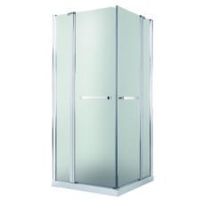 RH119, Rhein, душова кабіна 90 х 90 см, рама хром, скло матове 6 мм