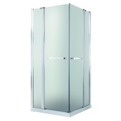RH119, Rhein, душова кабіна 90 х 90 см, рама хром, скло матове 6 мм