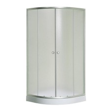 S-80/15 new, Sansa, душова кабіна 80 х 80 см, рама сатин, скло фабрік