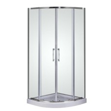 SP-90/15, Sansa Prima, душова кабіна 90 х 90 см, рама хром, скло прозоре