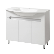 Тумба Естель 95 Т-11 з умивальником "Естель" (штучний камінь)