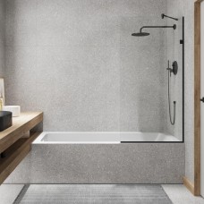 Шторка для ванної WS 0 Чорна